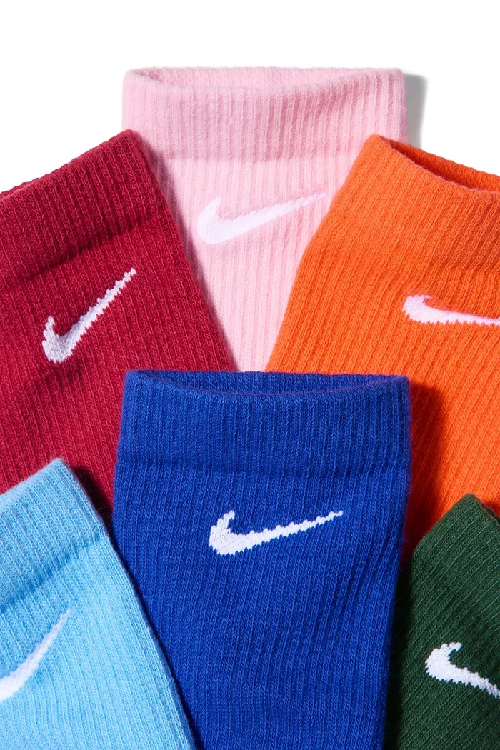 Nike Sportswear Skarpety z bawełną Everyday Elevated 6-pack HQ8021.915 multicolor AW26