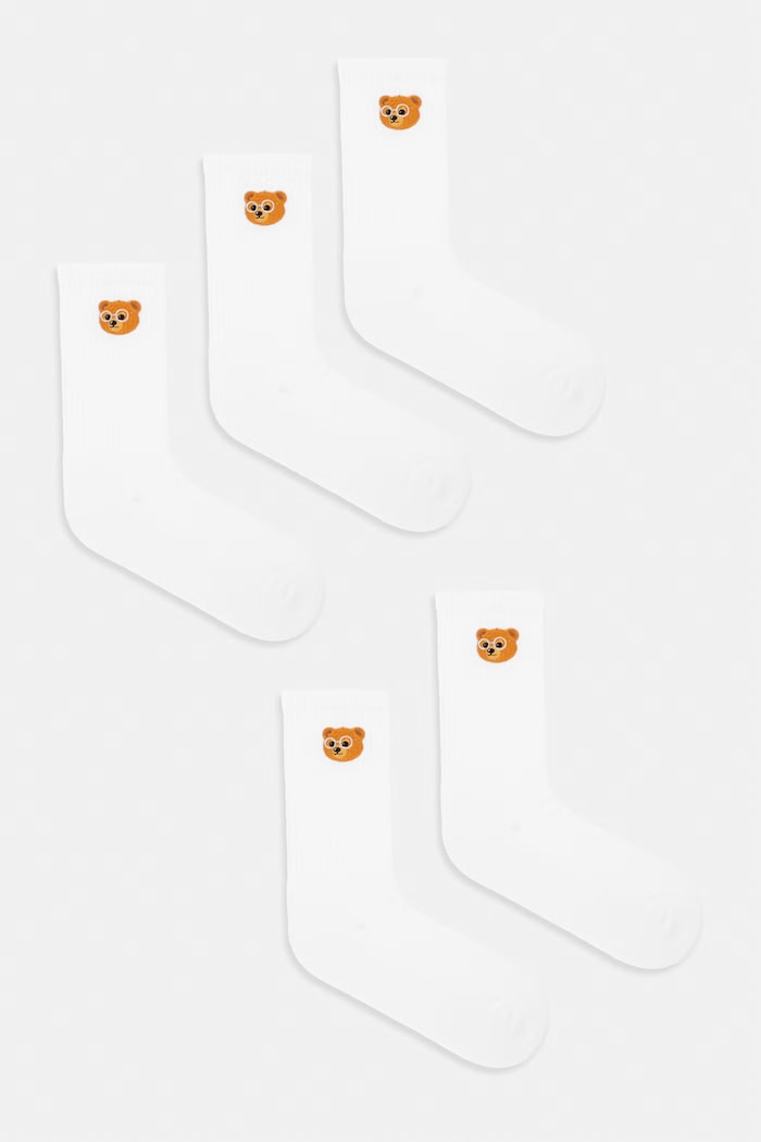 Baron Filou Skarpety damskie 5-pack biały 000014765