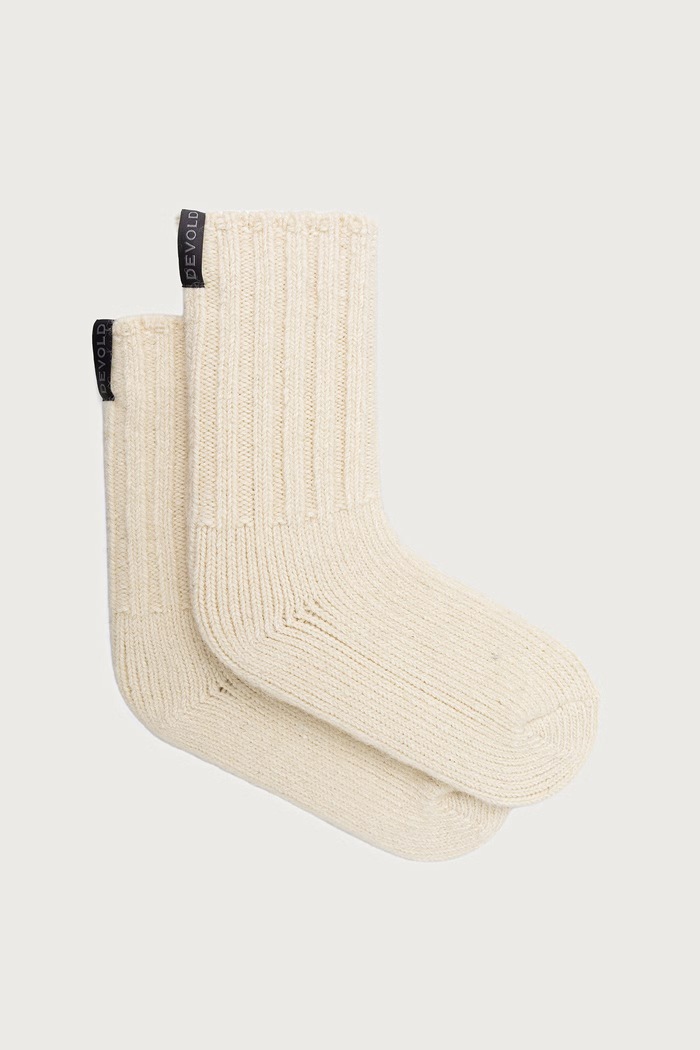 Devold Skarpety Nansen Wool beżowy PDSC.516.063.A