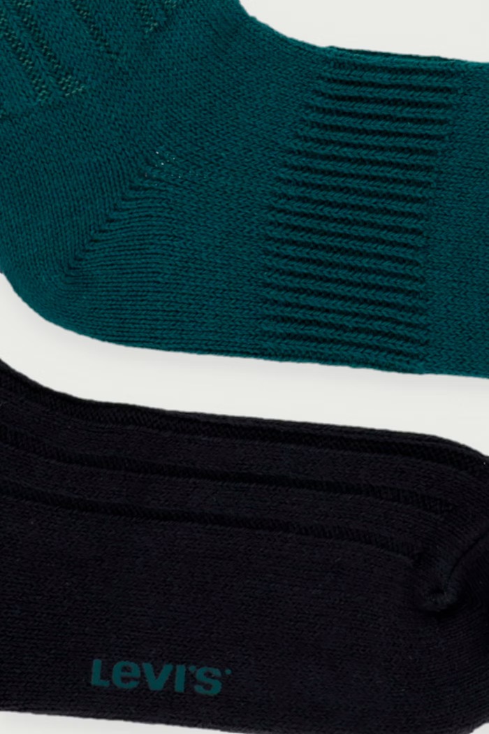 Levi's Κάλτσες με βαμβάκι 2-pack 37157.1573 πράσινο AW26