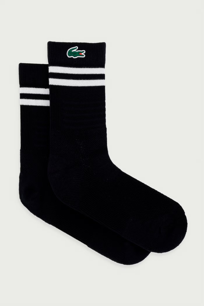 Lacoste Skarpety z bawełną czarny RA9498