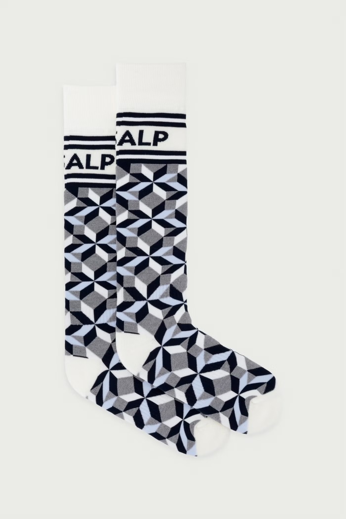 Fusalp Skarpety sportowe MONOGRAM SOCKS szary K3715