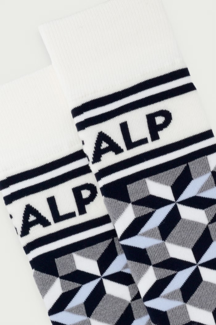 Fusalp Skarpety sportowe MONOGRAM SOCKS K3715 szary AW26
