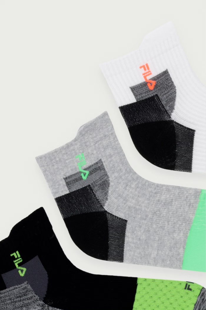 Fila Skarpety sportowe 3-pack F9072 biały AW26