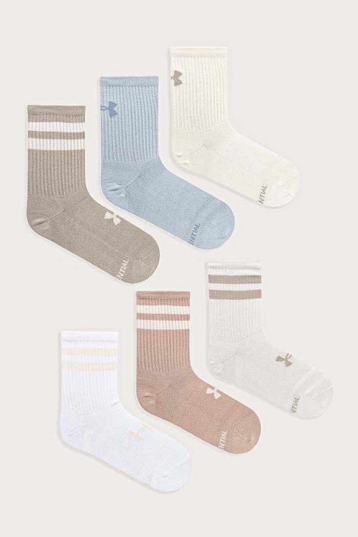 Under Armour skarpety 6-pack beżowy 1387058.204