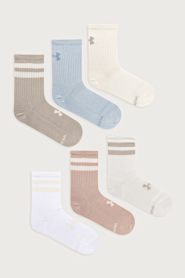 Under Armour skarpety 6-pack beżowy 1387058.204