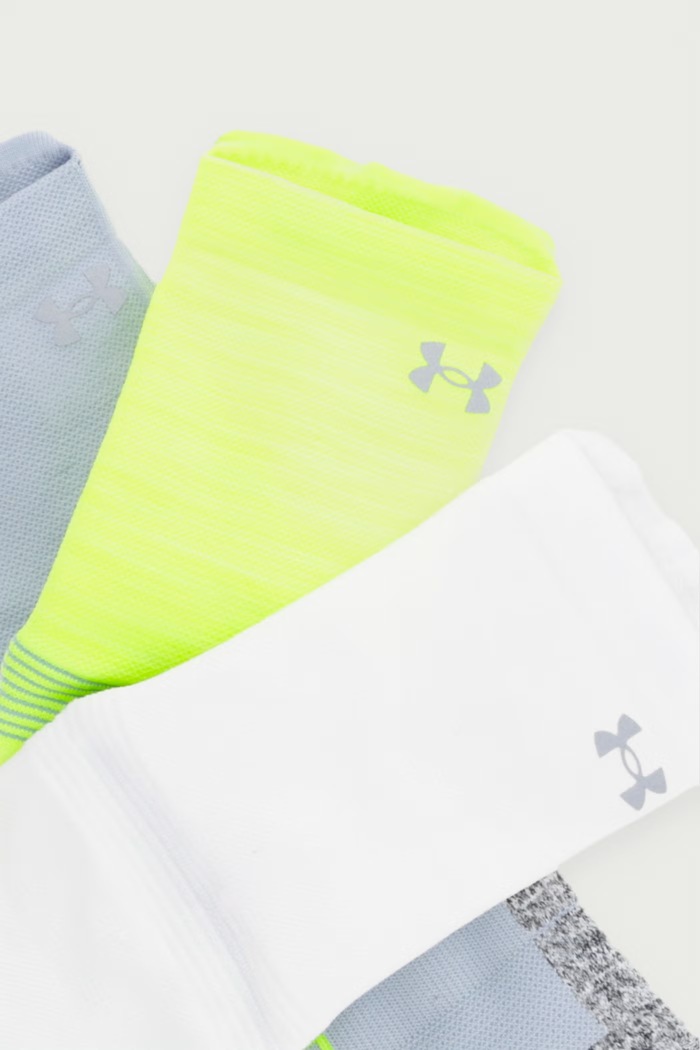 Under Armour skarpety sportowe 3-pack 1387043.034 szary AW26