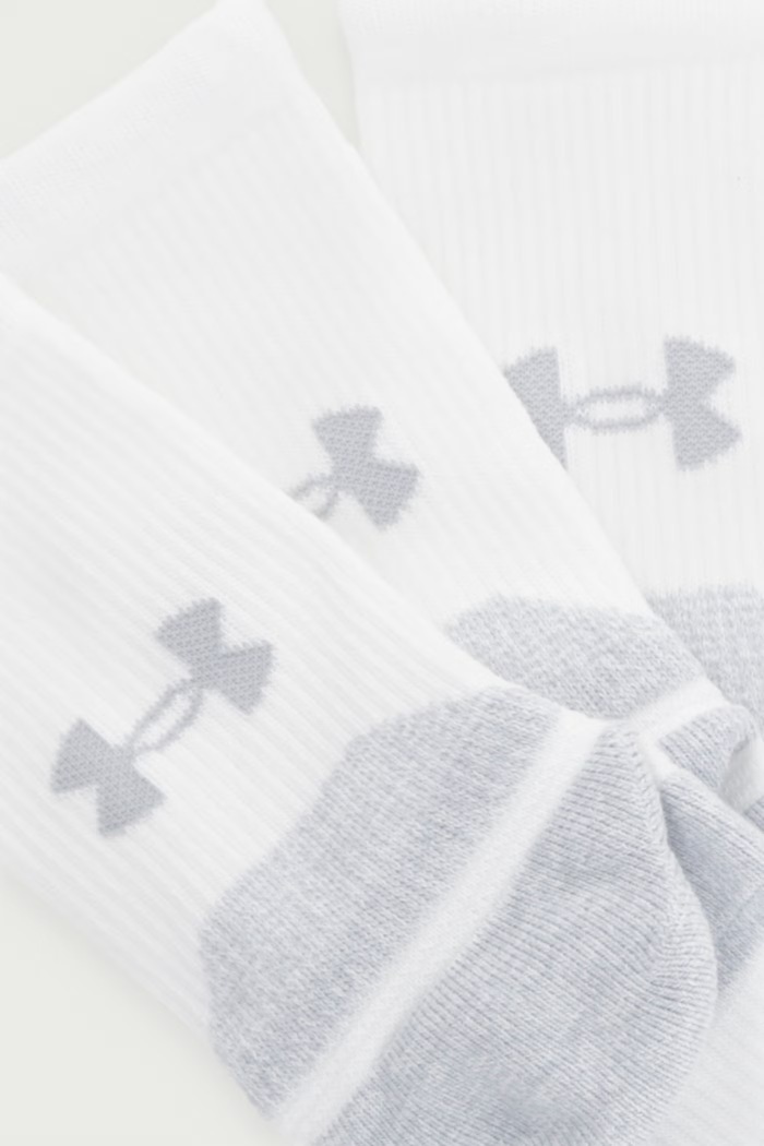 Under Armour skarpety sportowe 3-pack 1386246 biały AW26