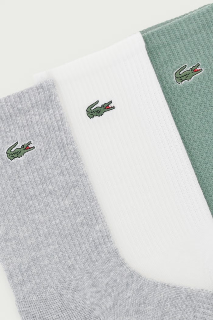 Lacoste Skarpety 3-pack RA9192 biały AW26
