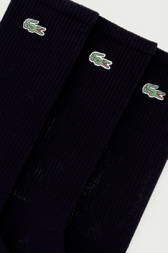 Lacoste Skarpety 3-pack RA9192 czarny AW26