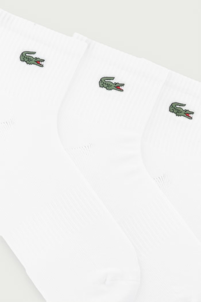 Lacoste Skarpety damskie 3-pack RA9182 biały AW26