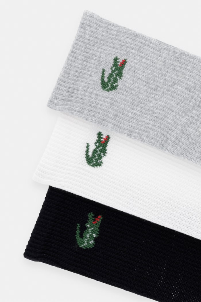 Lacoste skarpety 6-pack RA9254 szary AW26