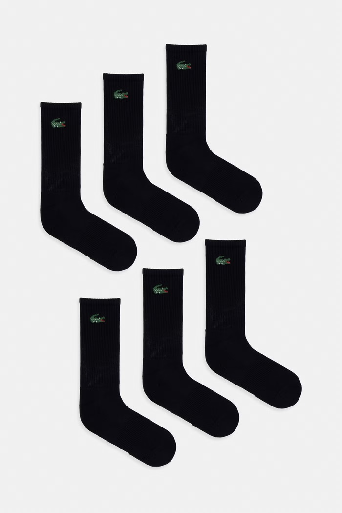 Lacoste skarpety 6-pack czarny RA9254