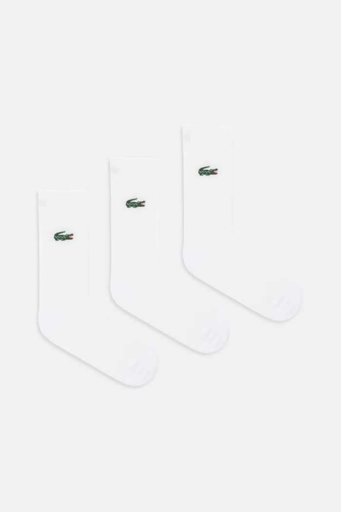 Lacoste skarpety 3-pack biały RA9247