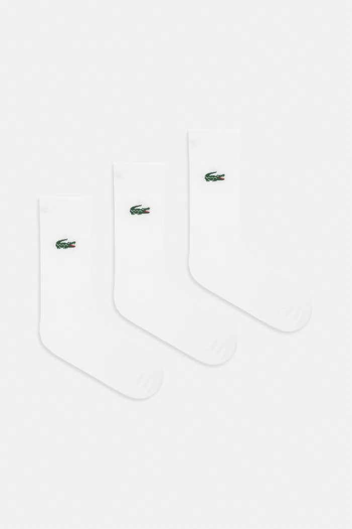 Lacoste skarpety 3-pack biały RA9247