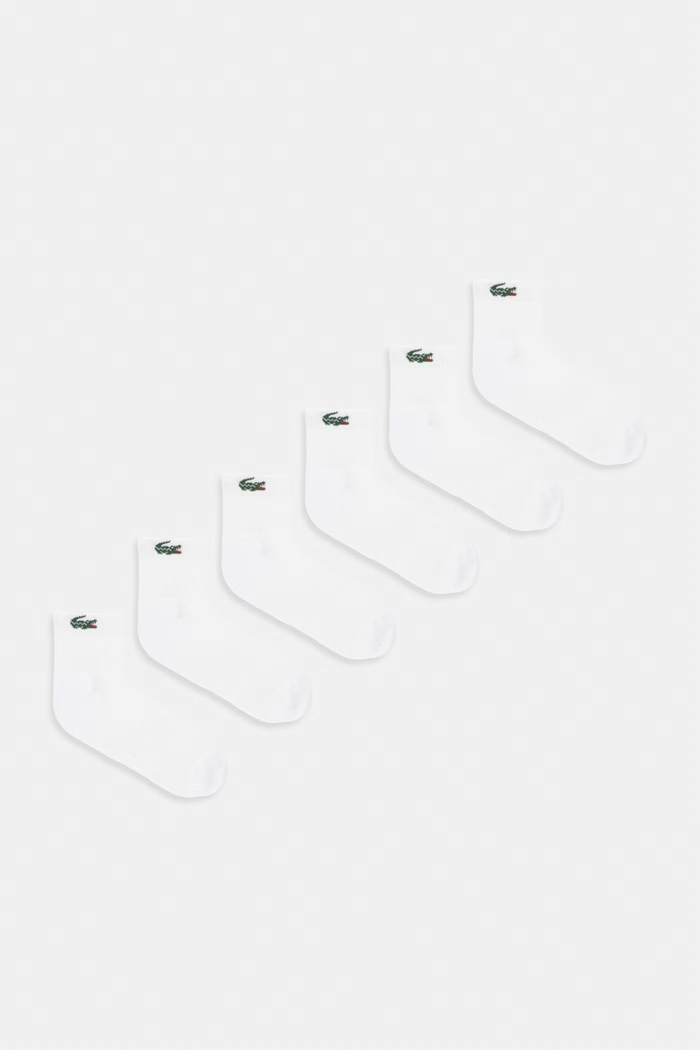 Lacoste skarpety 6-pack biały RA9242