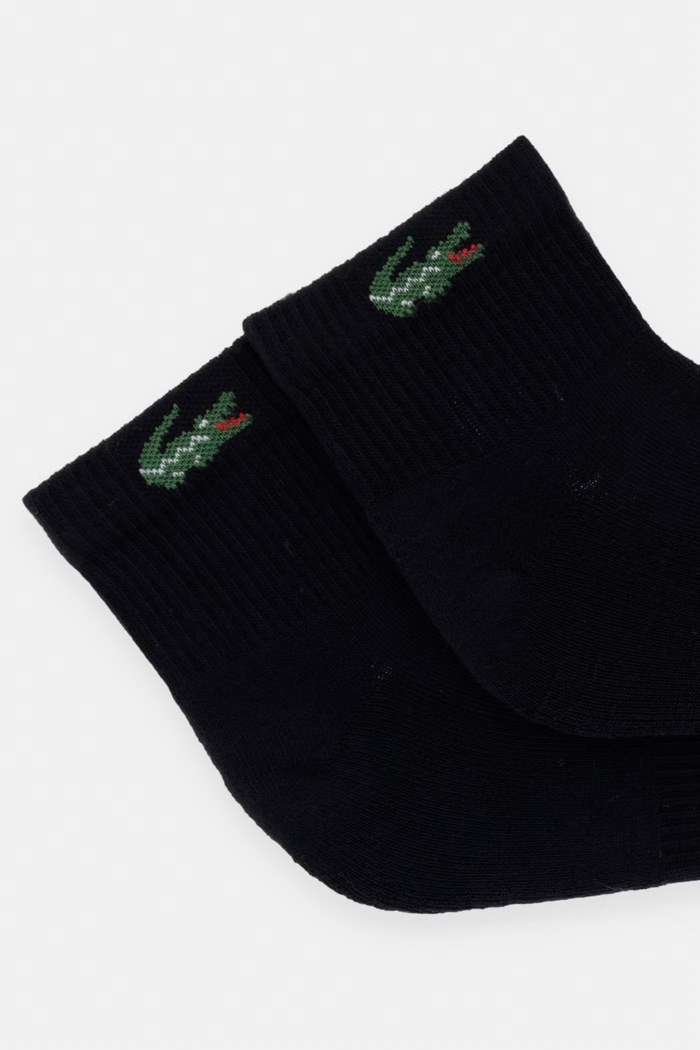 Lacoste skarpety 3-pack RA9184 czarny AW26