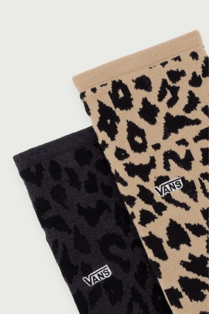 Vans Ponožky Ticker Crew 2-pack VN000X7F4MG1 černá AW26