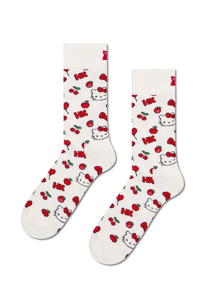 Skarpety z bawełną x HELLO KITTY 6-pack Happy Socks P006539 multicolor