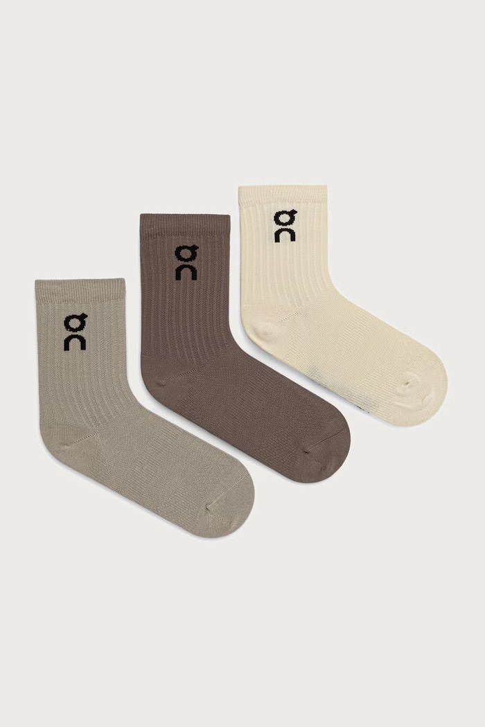 On Skarpety sportowe 3-pack brązowy 2UF10314953
