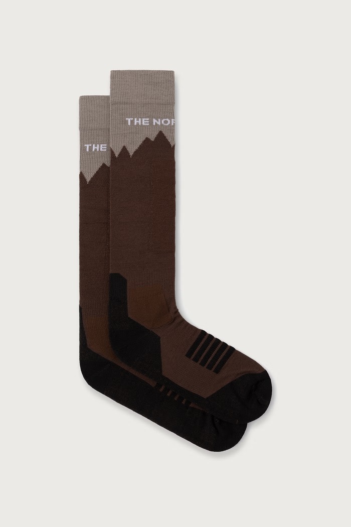 The North Face Κάλτσες σκι Mountain Ski καφέ NF0A8EGRVD11
