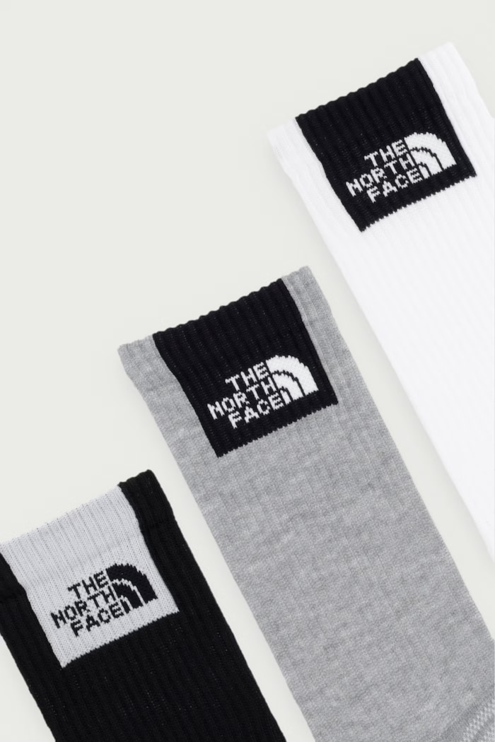 The North Face čarape 3-pack NF0A8EGJFVO1 crna AW26
