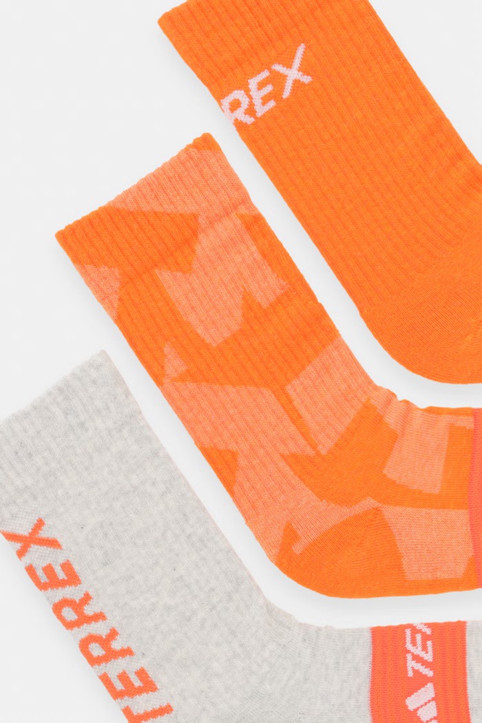 adidas TERREX skarpety 3-pack KR6419 pomarańczowy AW26