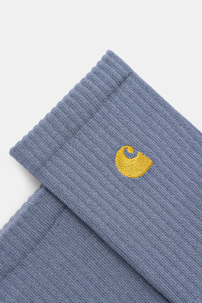 Carhartt WIP skarpety z bawełną I036747 niebieski AW26