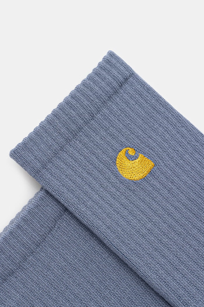 Carhartt WIP skarpety z bawełną I036747 niebieski AW26