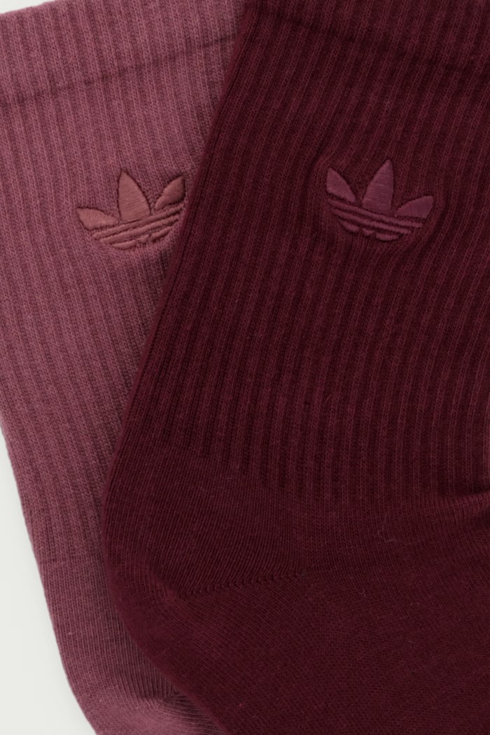 adidas Performance κάλτσες με βαμβάκι Originals Sport 2-pack KR1592 μπορντό AW26