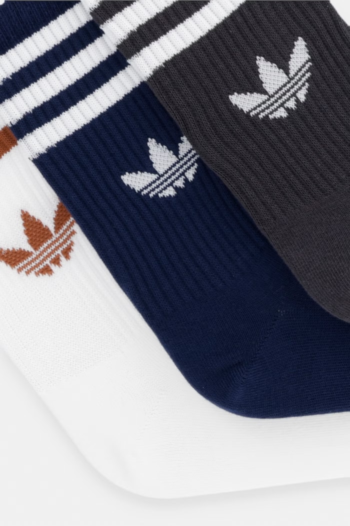 adidas Originals skarpety 3-pack KZ4012 granatowy AW26