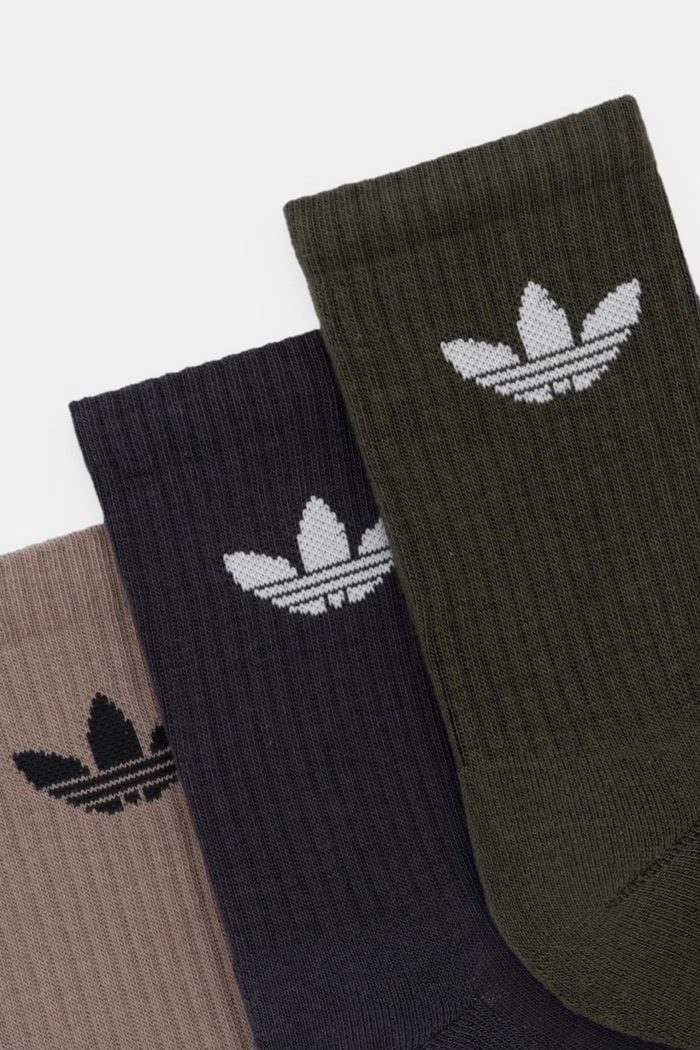 adidas Originals șosete cu bumbac pachet de 6 KZ4011 bej AW26