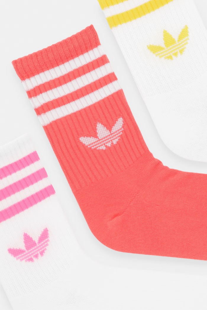 adidas Originals κάλτσες 3-pack KT9742 λευκό AW26