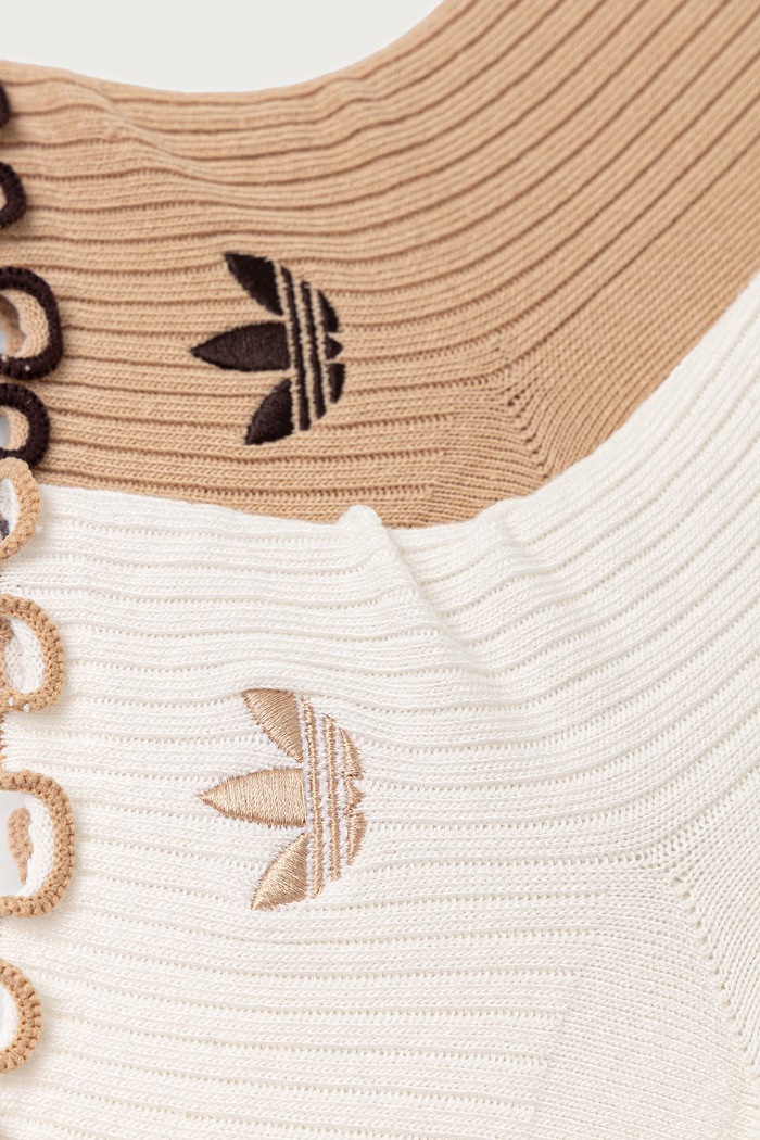 adidas Originals čarape za žene 2-pack KR1552 bež AW26