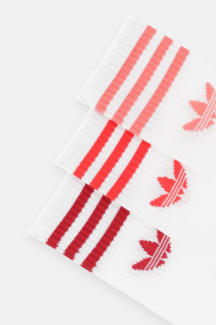 adidas Originals ponožky 3-pak KQ9037 biela AW26