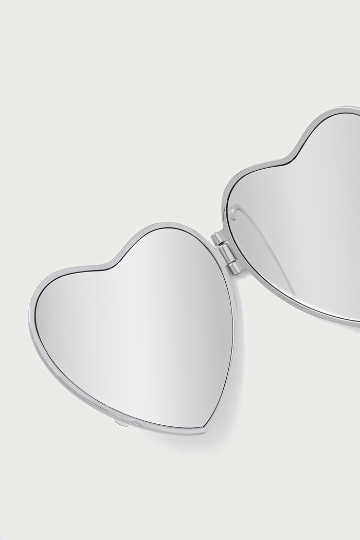 Carhartt WIP Specchio da mano pieghevole Heart Pocket Mirror I037355.95XX argento AW26
