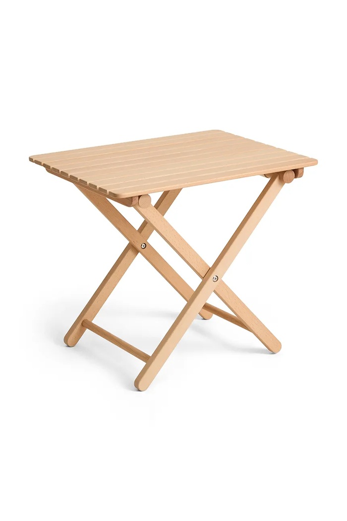 HAY stolik z drewna bukowego 46 x 41 x 52,5 cm beżowy AE972.A601.AE91