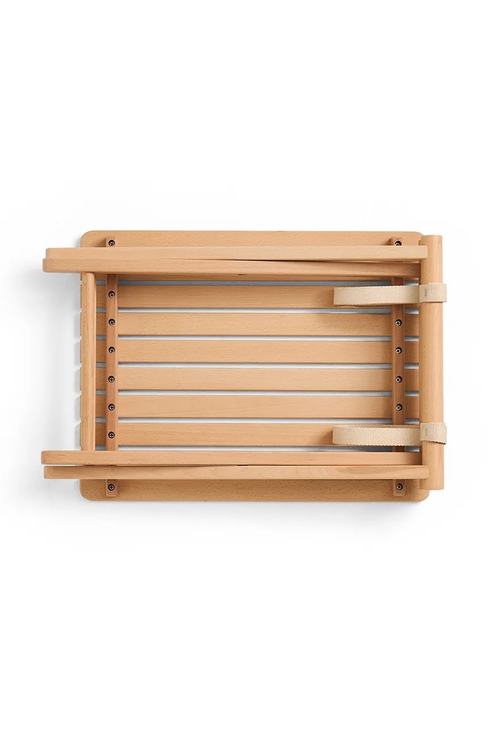 Salon i sypialnia HAY stolik z drewna bukowego 46 x 41 x 52,5 cm AE972.A601.AE91 beżowy