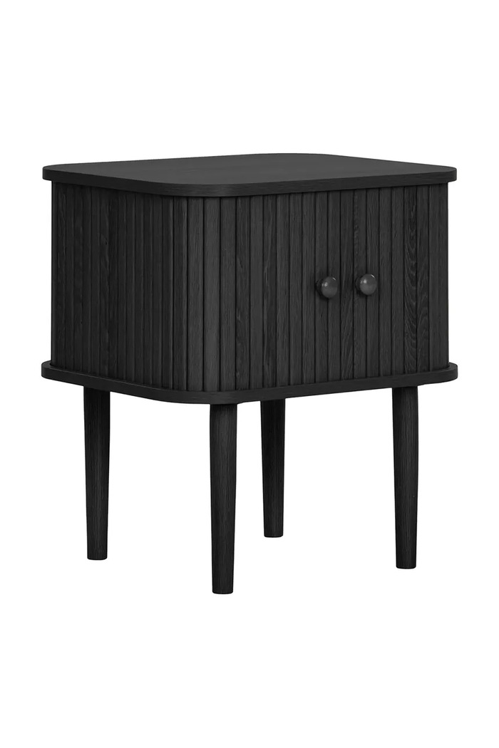 House Nordic Komoda z drewna sosnowego Nikko 2151610 czarny AW26