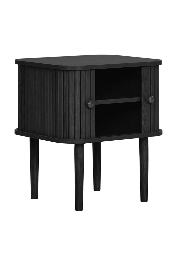 Salon i sypialnia House Nordic Komoda z drewna sosnowego Nikko 2151610 czarny