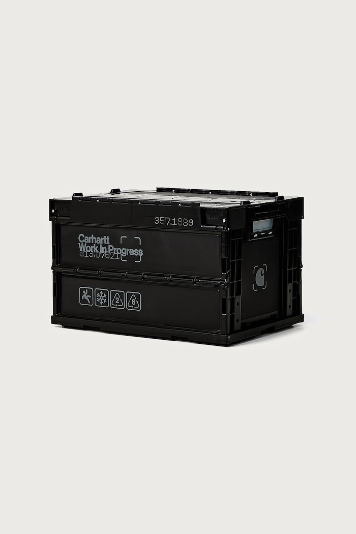 Carhartt WIP Skrzynka do przechowywania z tworzywa sztucznego Boxed Foldable Container czarny I037553.0GLXX