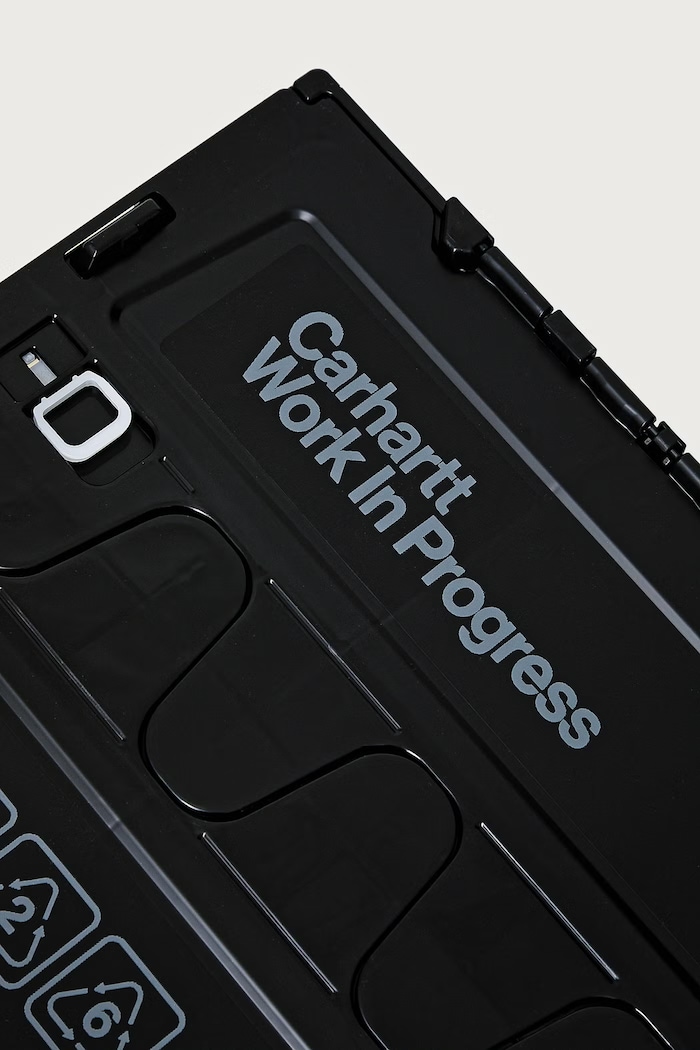 Skrzynka do przechowywania z tworzywa sztucznego Boxed Foldable Container Carhartt WIP I037553.0GLXX czarny