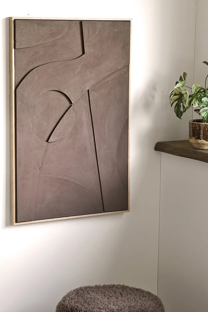 Dekoracja ścienna Isabella House Nordic 4991022 brązowy