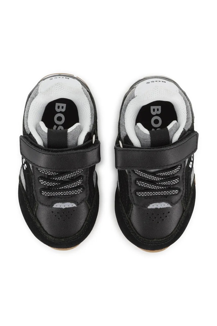 Sneakers detské BOSS J53544.21 čierna