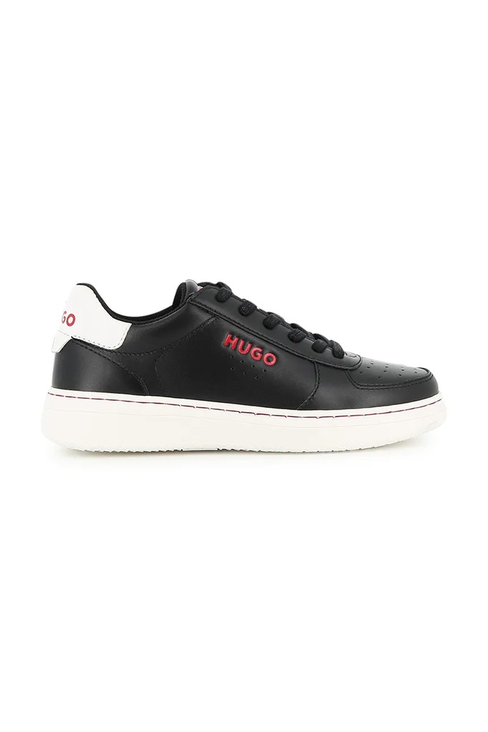 HUGO Кросівки дитячі шкіряні G01291.30.35 чорний AW26