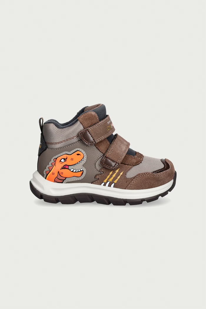 Skechers Παπούτσια χειμερινά Παιδικά DYNAMIC TRAIL - DINO-SCOUTS 406373L καφέ AW26