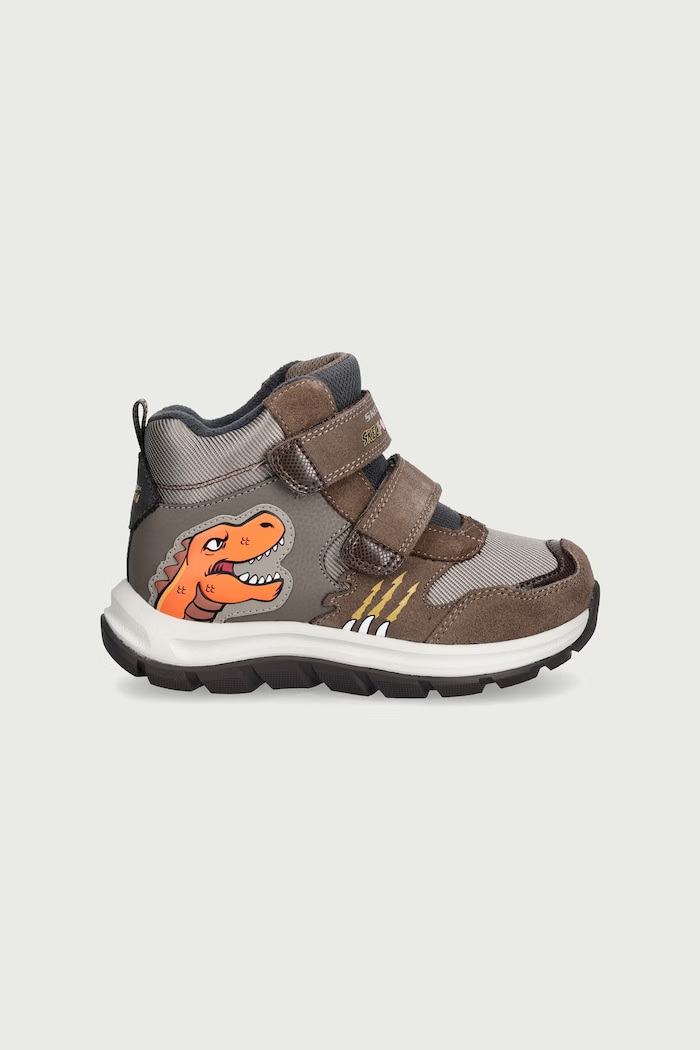 Skechers Buty zimowe dziecięce DYNAMIC TRAIL - DINO-SCOUTS 406373L brązowy AW26