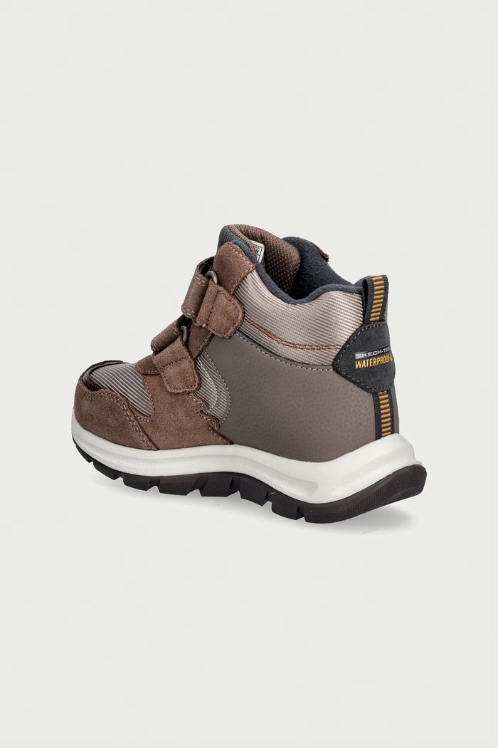 Αγορίστικα Skechers Παπούτσια χειμερινά Παιδικά DYNAMIC TRAIL - DINO-SCOUTS 406373L καφέ