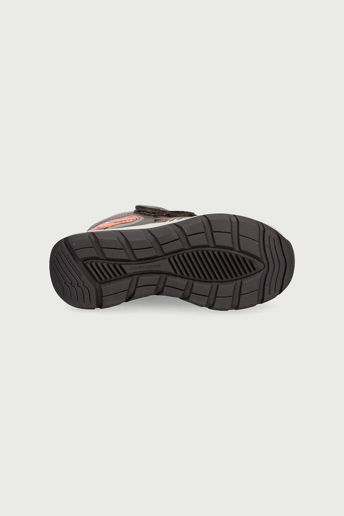 Buty zimowe dziecięce DYNAMIC TRAIL - DINO-SCOUTS Skechers brązowy 406373L