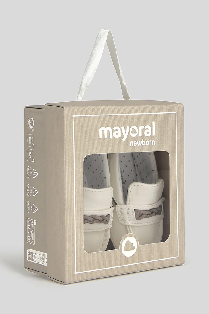 Mayoral Newborn mokasini za dojenčke bela 9145.1K.Newborn.9BY2